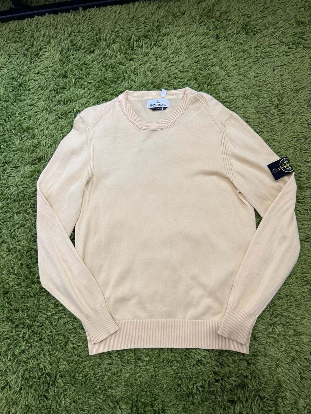 Stone Island Crewneck Sweater Yellow